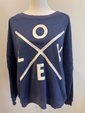 Zoe Karssen LOVE Crew Neck Sweater Size Small